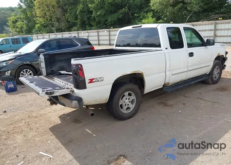 2003 Chevrolet Silverado 1500 Ls из США, поврежденный, VIN 1GCEK19T13E252284